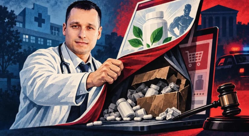 Dr. Orosz Dániel buktatta le a csaló gyógyszerwebshopot