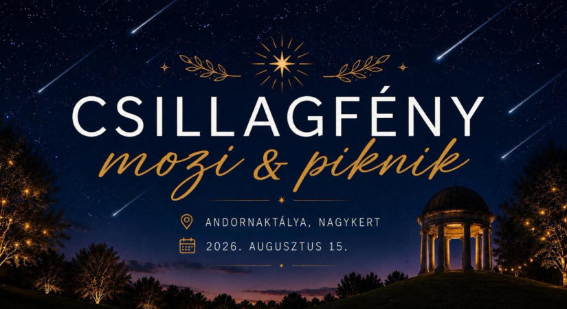 Csillagfény Mozi & Piknik: borozással, szabadtéri mozival és csillagleséssel várnak Andornaktályán