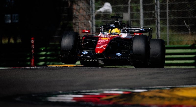 2027-es F1-es gumikat tesztel a Ferrari Imolában