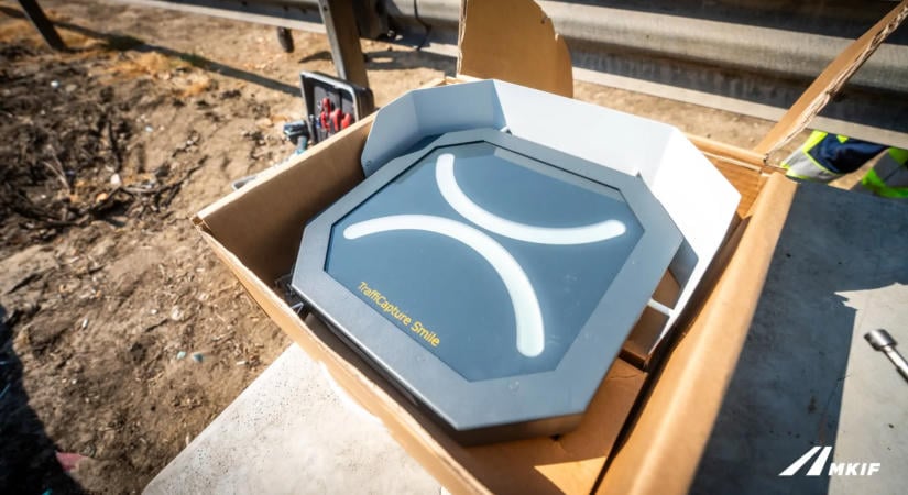 10 új traffipaxot üzemeltek be az M1-es felújítás alatt álló szakaszán!