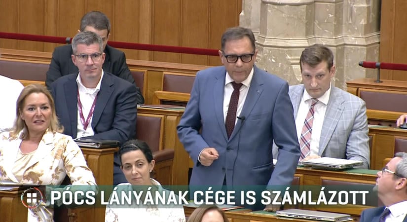 Molnár Áron Pócs János lányának 5 milliós számláját firtatja, a képviselő feljelentést ígér