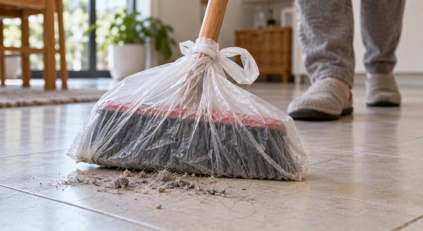 Ezért húznak zacskót az Argentinok a seprűre, amikor takarítanak
