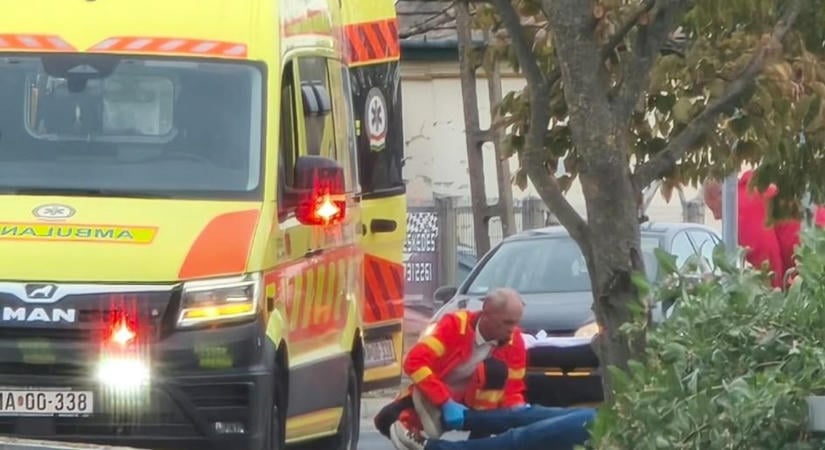 Helyszíni fotókon a baleset, ami megmutatja: lábbal hajtva is veszélyes a roller