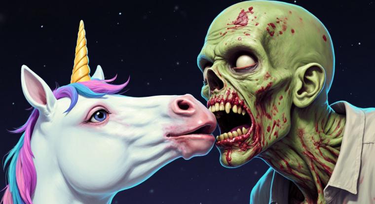 Zombiunikornisok lephetik el a Szilícium-völgyet