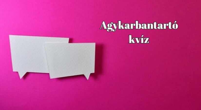 A kvízműhely jelentkezik - Sokoldalú észbontó kvíz - Mutasd meg, milyen sokszínű a tudásod!