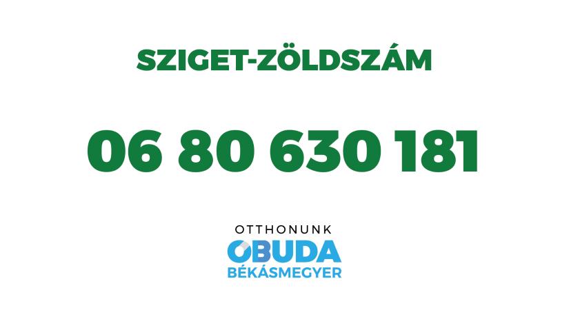 Idén is ingyenesen hívhatják Sziget-zöldszámunkat