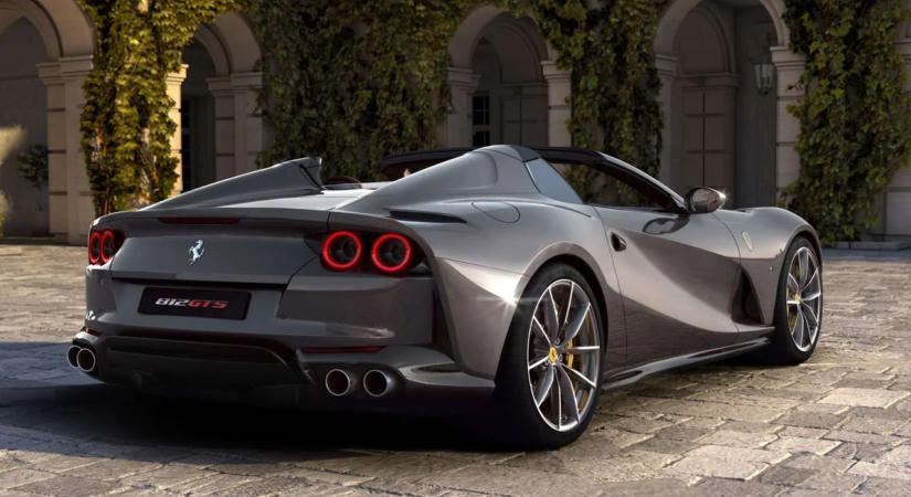 Ferrari 812 GTS: az autó, amelynek hátsó ablaka egyetlen célért készült – hogy még hangosabban szóljon a V12