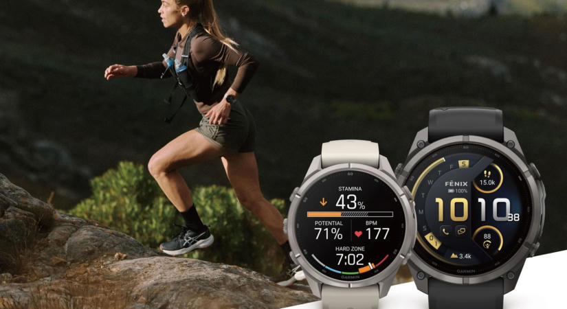Akár 57 napos üzemidő is elérhető az új Garmin Fenix 9 és Fenix 9 Pro modellekkel