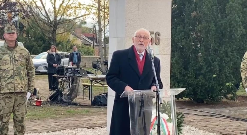 Az ’56-os forradalom 70. évfordulójára emlékeztek Hódmezővásárhelyen
