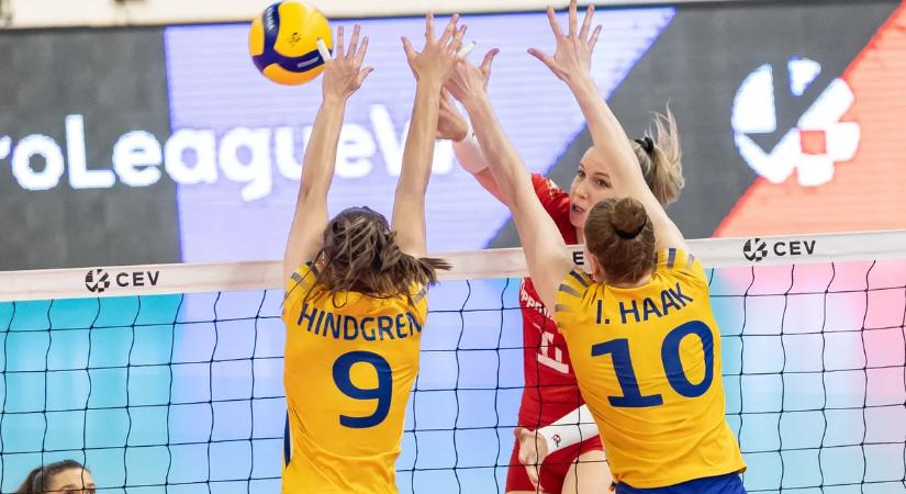 Svédország nyerte meg a női röplabda Európa-ligát