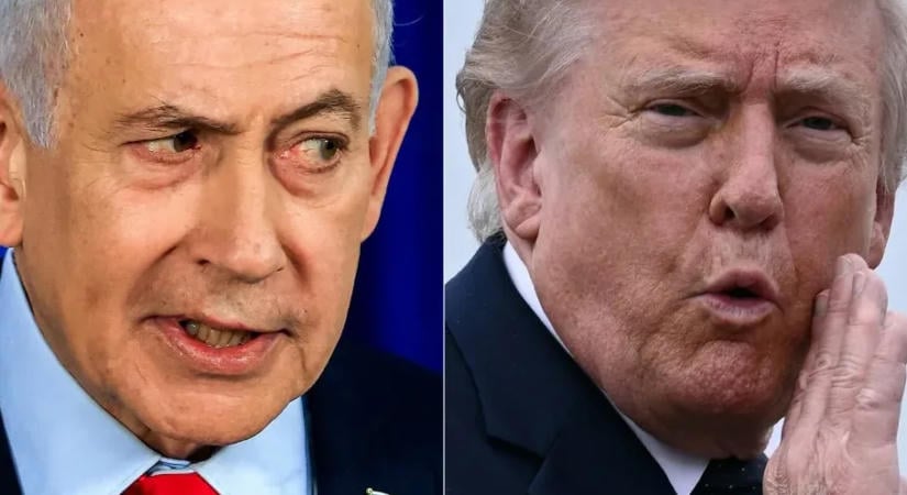 Támogatásáról biztosította Donald Trump az izraeli kormányfőt a közelgő választáson