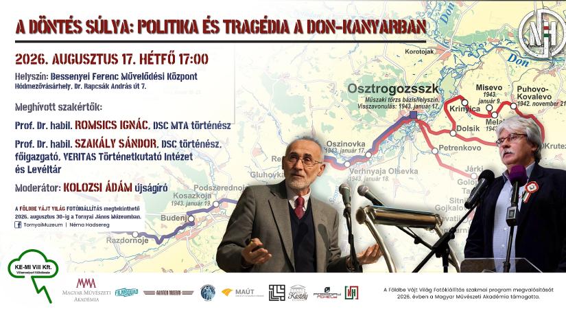 Időben szólunk: Két Széchenyi-díjas történész vitafóruma Vásárhelyen