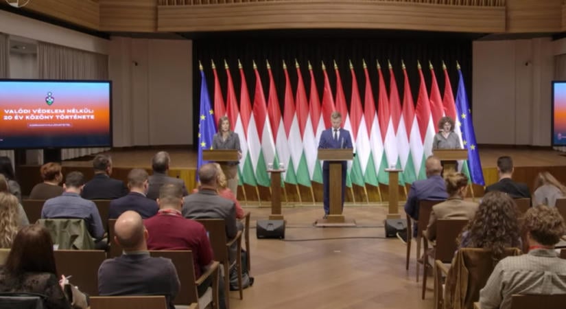 Nyilvános a „bicskei jelentés” – Gyurkó Szilvia és Magyar Péter sajtótájékoztatója