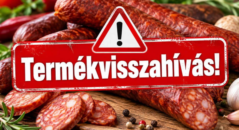 Termékvisszahívás: ha ilyen kolbászt vett TILOS elfogyasztania, vigye vissza!