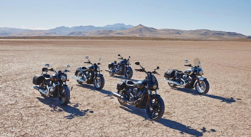 Igazán sokoldalú lett az új Indian Scout