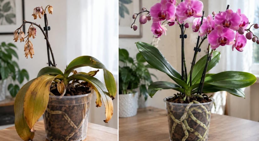 Az olasz kertészek így mentik meg a haldokló orchideákat, ráadásul ez nekem is bevált!