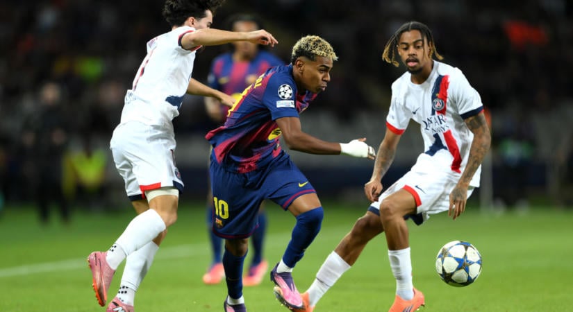 Gigászok csatája, slágermeccs következik a Bajnokok Ligájában: Paris Saint-Germain–Barcelona - Paris Saint-Germain–Barcelona Bajnokok Ligája-mérkőzés – élőben az Indexen!