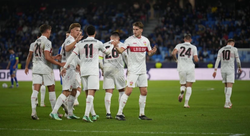 Könnyed Stuttgart-siker Pozsonyban