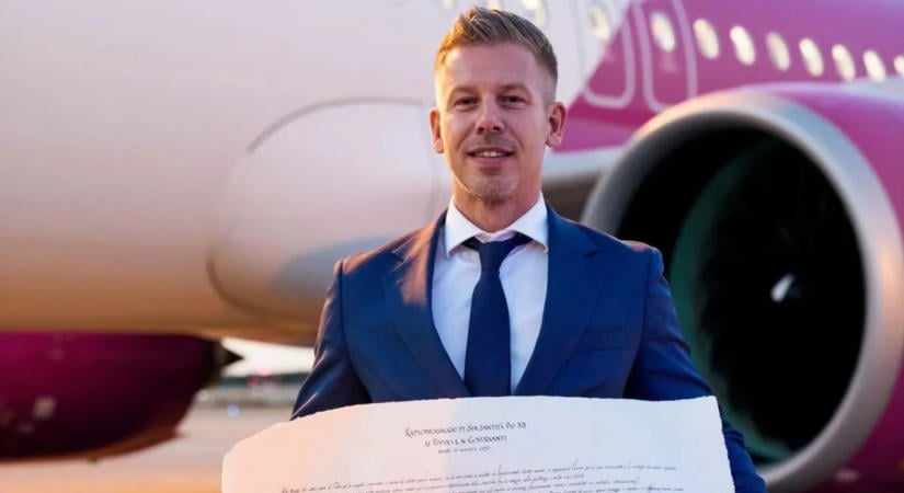 A Vatikánba indult Magyar Péter, holnap délelőtt találkozik a pápával