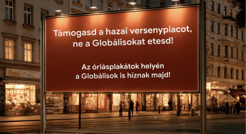 A kék plakátokon keresők nyernek, a magyar kkv-k veszítenek