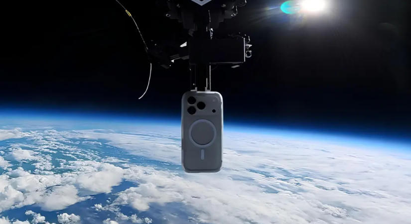 Guinness-rekord: 30 607 méterről, a sztratoszférából dobtak le egy iPhone-t – videó