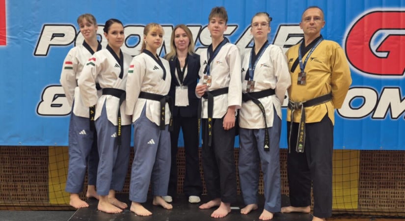 Két érem az év utolsó G-s poomsae versenyéről