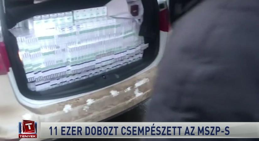 11 ezer dobozt csempészett az MSZP-s
