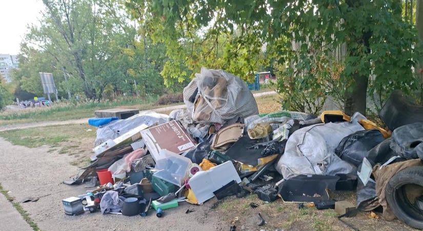 Lomtalanítás: eddig egy garzonlakásnyi illegális hulladékot szedtünk össze