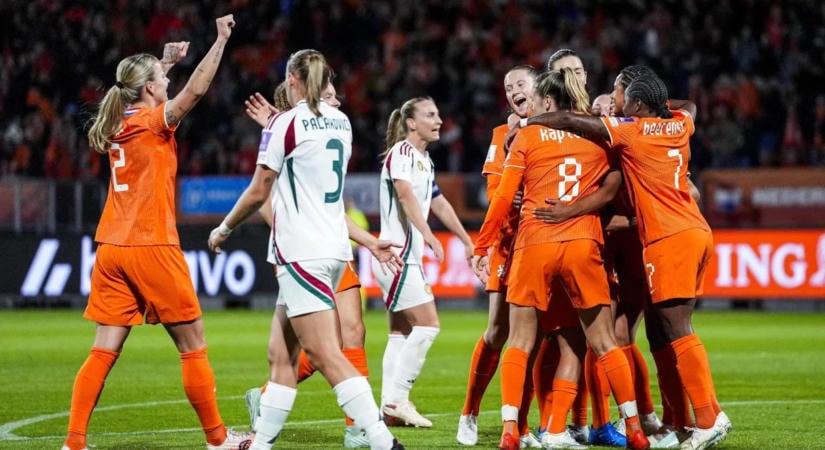 Hollandia kettős győzelemmel jutott tovább a női labdarúgó-vb pótselejtezőjéből