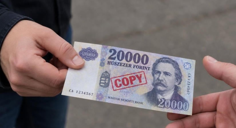 Fél óra alatt lebuktak: hamis húszezrest sóztak rá egy idős férfira, aztán jött a hidegzuhany