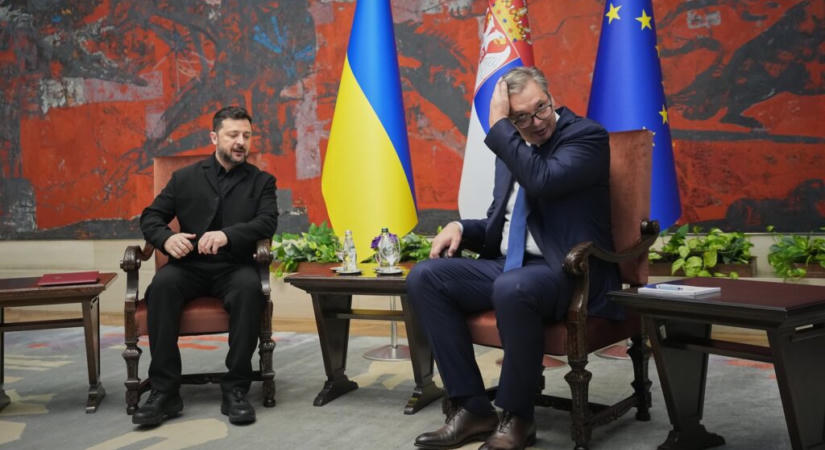 Vučić: Hálásak vagyunk Ukrajnának, amiért támogatja Szerbia területi integritását