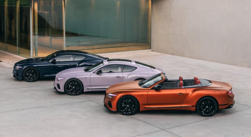 Csillagászati jelentőségű autókat mutatott be a Bentley