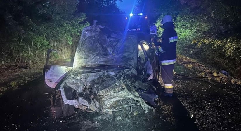 Súlyos négyes karambol Oroszlánynál: itt vannak a helyszíni fotók