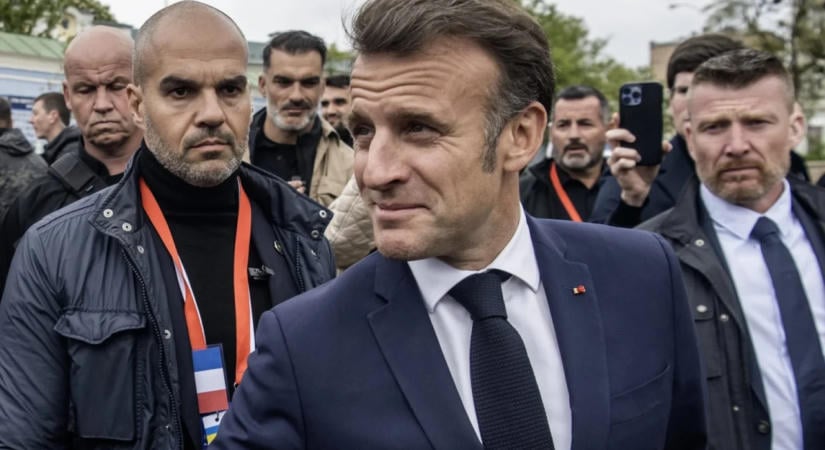 Emmanuel Macron szerint Franciaországot is érheti orosz dróntámadás