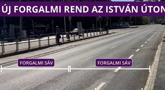 Elmagyarázta a BKK, hogy mi ez a sok, fura megoldás Újpesten