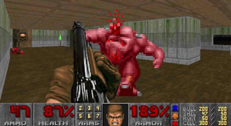 Igazán retro Doom port készül