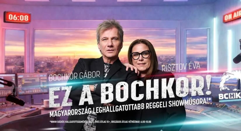 A Bumeráng triójának visszatérésétől Escobar fiáig: Bochkor Gábor ennyi mérföldkövet elért rádióműsorával