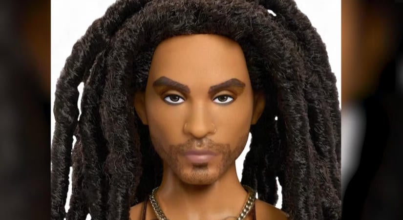 Lenny Kravitz-ről mintázták meg Ken játékbaba új figuráját