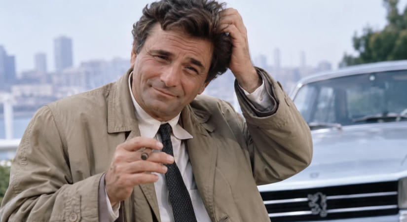 A részben magyar felmenőkkel rendelkező Columbo