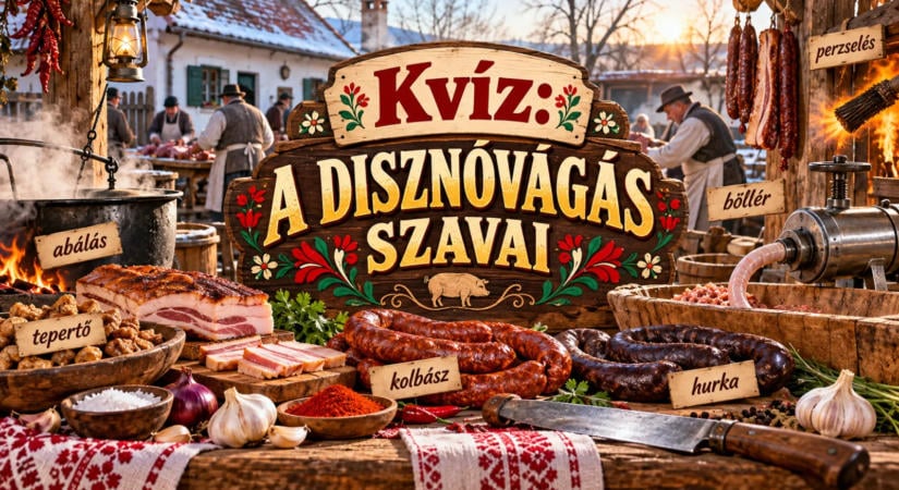 Kvíz: A disznóvágás szavai