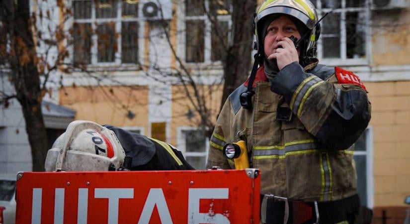 Több száz ukrán drón támadta Oroszországot, 12 régiót érintett a támadás