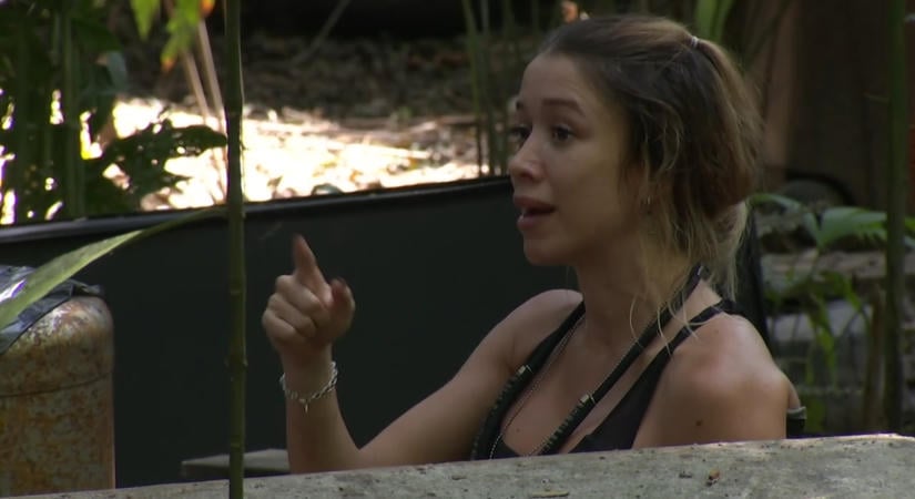 Feszültség a dzsungelben: Rebeka fülébe jutott, mit mondott róla Milo a háta mögött