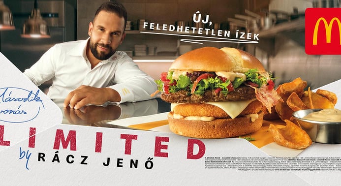 Ízemlékeiből született Rácz Jenő új Mekis menüje