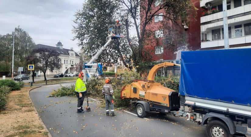 Ha erre közlekedsz Nyíregyházán, készülj! Váratlan akadály lassíthatja a forgalmat - fotókkal