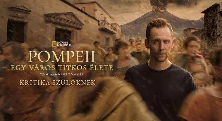 Pompeii: Egy város titkos élete Tom Hiddlestonnel – kritika szülői szemmel egy látványos és túljátszott történelemóráról