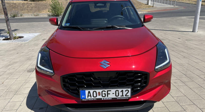 Lángvörös városi cirkáló japán módra – Suzuki Swift 1.2 GLX Hybrid 5MT teszt
