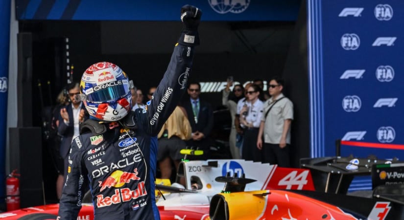 Idén először nyert időmérőt Verstappen
