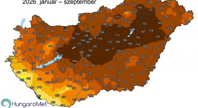 Tényleg rekord méretű volt az aszály az év eddigi részében? Térképgalériában mutatjuk a “száraz” tényeket!