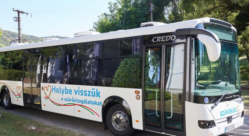 Szűrőbusz érkezik Biharkeresztesre