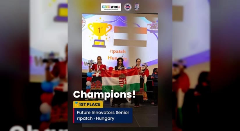 Kaliforniában győzött a magyar gimnazisták hímzőrobotja